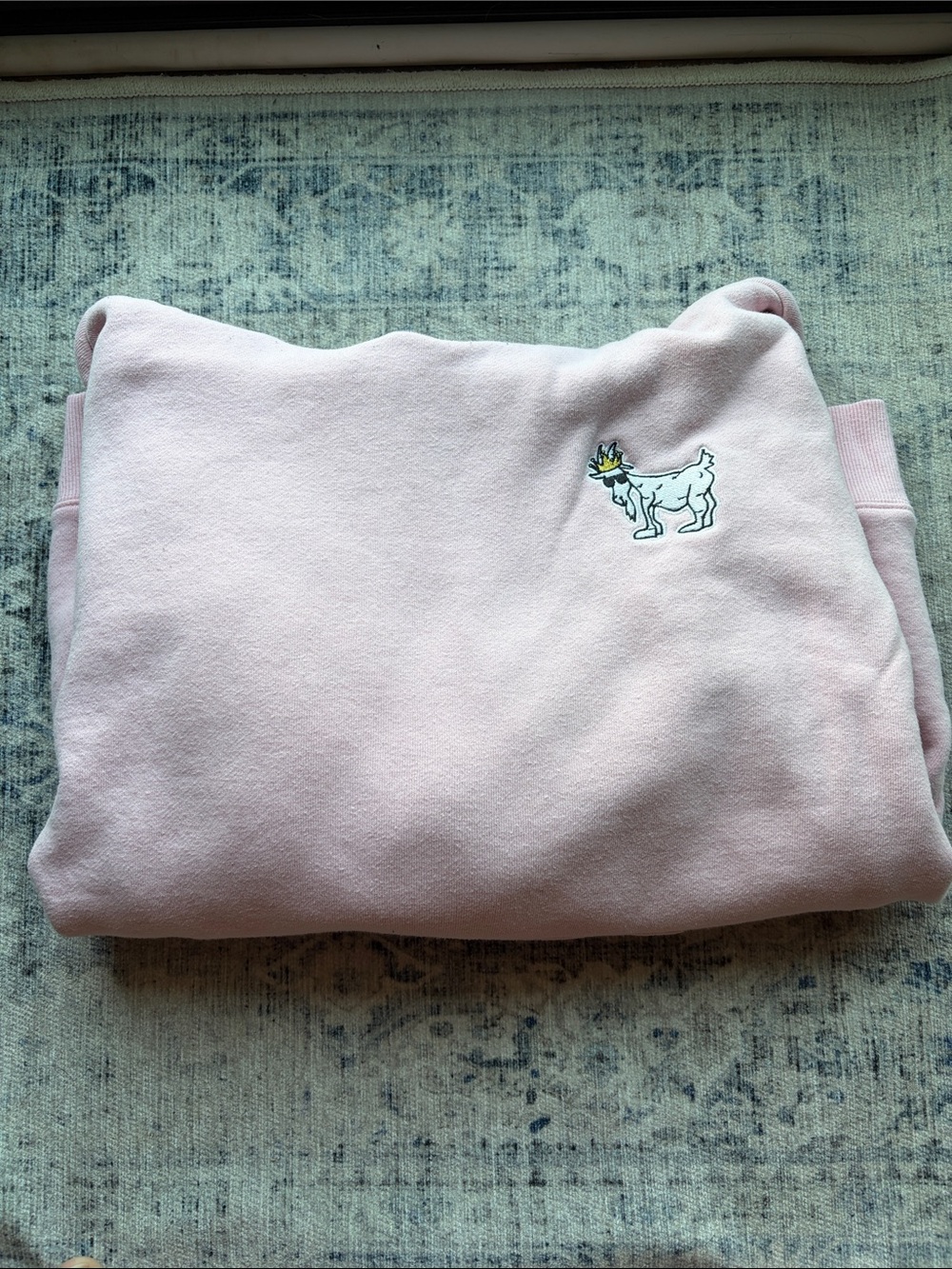 GOAT USA pink hoodie